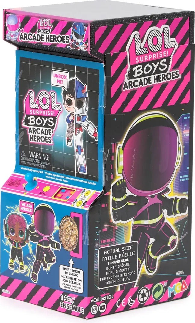 L.O.L. Surprise! Boys Arcade Heroes Action Figure Doll