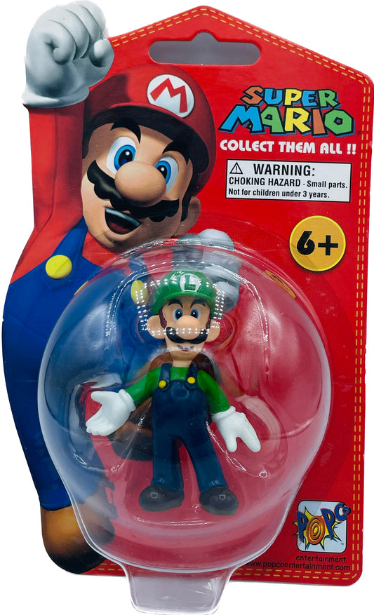 2007 Super Mini Mario Action Figure: Luigi