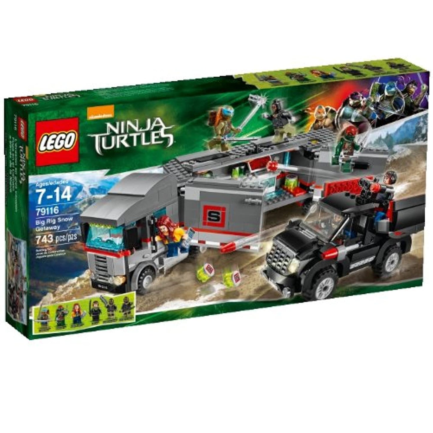 LEGO Teenage Mutant Ninja Turtles Big Rig Snow Getaway Set #79116