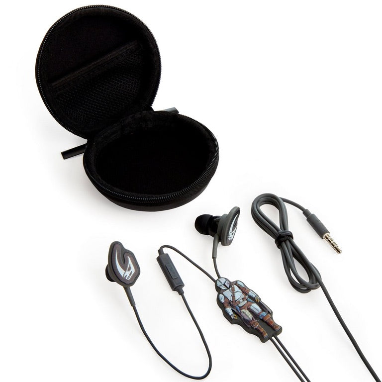 Geeknet Star Wars The Mandalorian Wired Earbuds