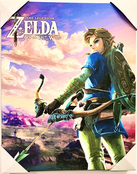 The Legend of Zelda Breath of the Wild Wall Canvas Art/Picture 16”x20”