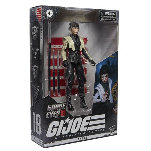 G.I. Joe Classified Series 6-Inch Snake Eyes Akiko Action Figure