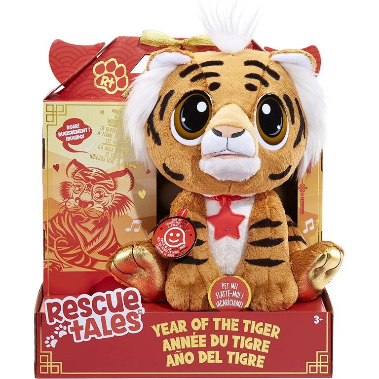 Little Tikes Rescue Tales Year of The Tiger Interactive Adoptive Pet Toy with Sound