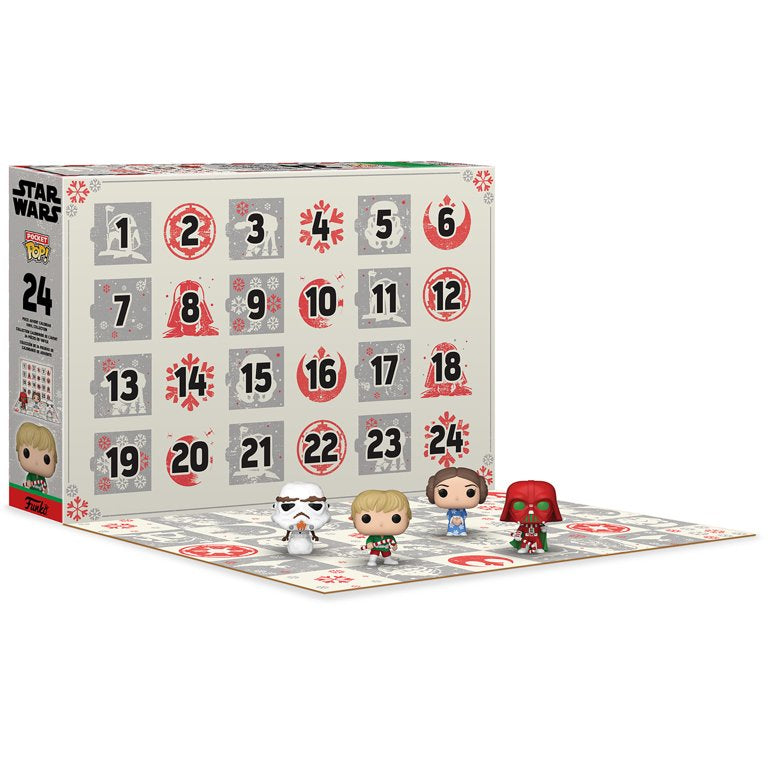 Funko Pop! Advent Calendar: Star Wars Holiday 24 Days W/ Pocket Pops Figures