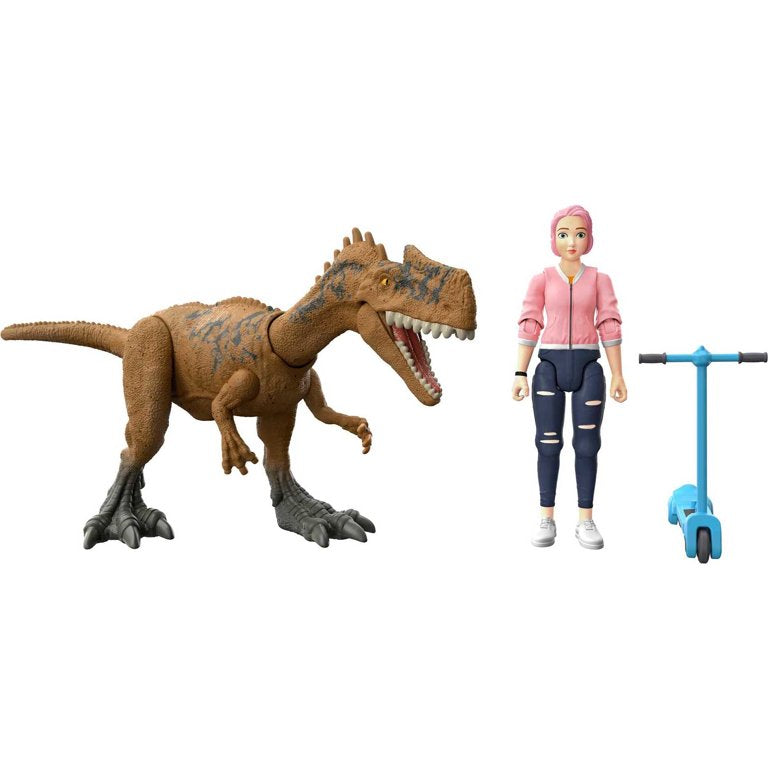 Jurassic World Human & Dino Pack Brooklynn & Monolophosaurus Figures