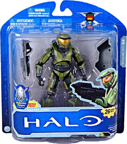 Halo:Combat Evolved 10th Anniversary Series 1 Master Chief Action Figure
