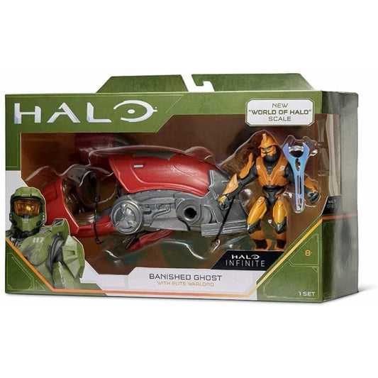Halo 4" Figure & Vehicle Banished Ghost & Elite Warlord