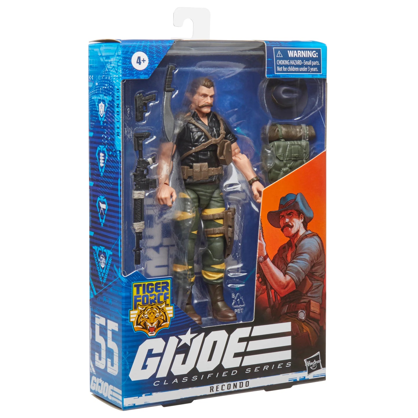 G.I. Joe Classified Series Tiger Force 6-inch Recondo Action Figure, Accessories