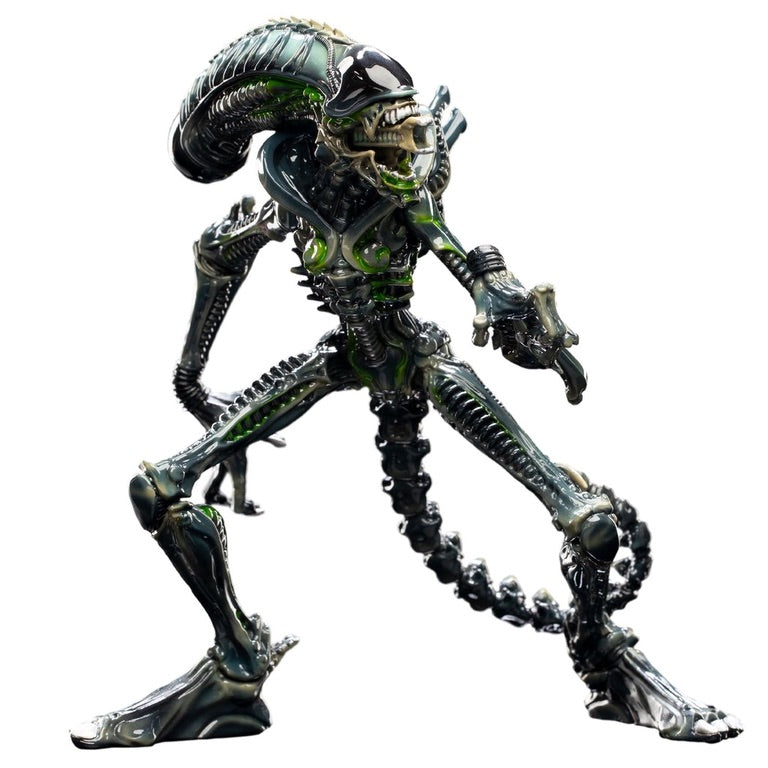 Mini Epics Aliens Xenomorph Warrior Statue GameStop Exclusive 7-in Vinyl Figure