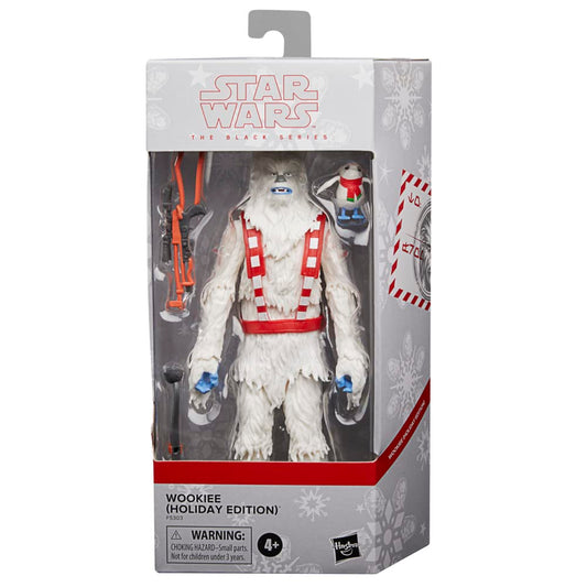 Star Wars The Black Series Wookiee (Holiday Edition) 6-Inch Collectible Christmas Action Figure