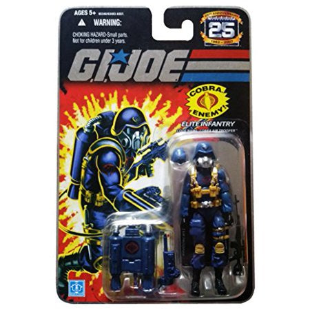 G.I. Joe 25th Anniversary: Cobra Air Trooper Elite Infantry 3.75 Inch Action Figure