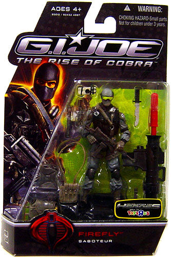 G.I. Joe The Rise Of Cobra Toy’sRus exclusive Firefly Saboteur Action Figure