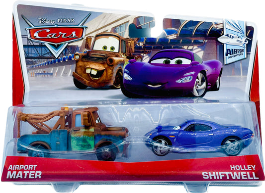 Disney/Pixar Cars Movie Moments 2 Pack Airport Mater & Holley Shiftwell