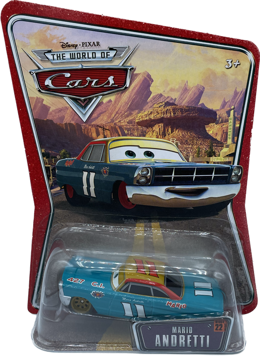 Disney /Pixar The World Of Cars Mario Andretti 22 Diecast Car