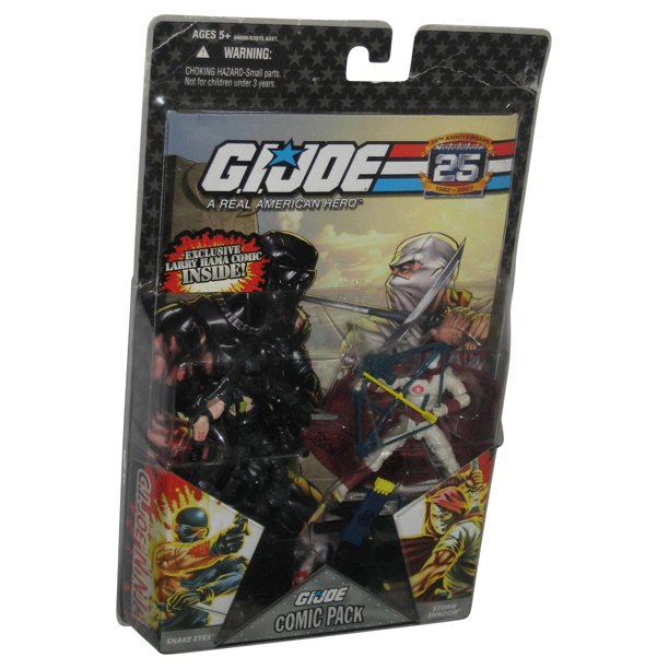 G.I. JOE 25th Anniversary Comic Pack: Snake Eyes and Storm Shadow