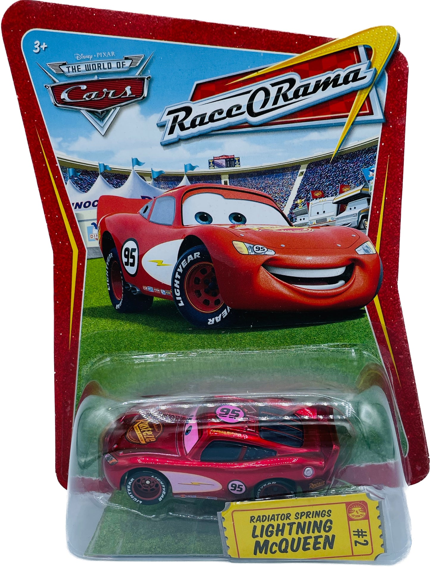 Disney/Pixar Cars Race-O-Rama Single Pack Radiator Springs Lightning McQueen #2