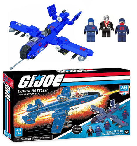 GI Joe Cobra Rattler Construction Set (244 Pieces)