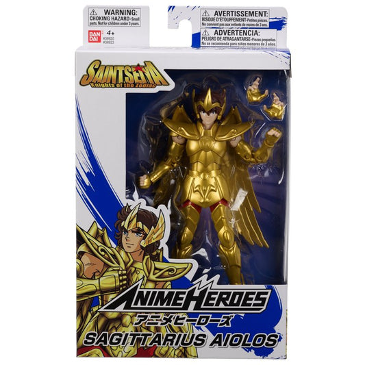 Anime Heroes Knights of the Zodiac Sagittarius Aiolos 6.5 inch Action Figure