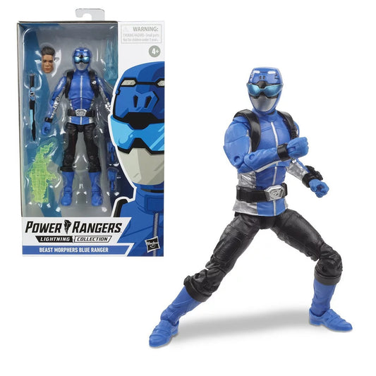 Power Rangers Beast Morphers Blue Ranger Lightning Collection Action Figure