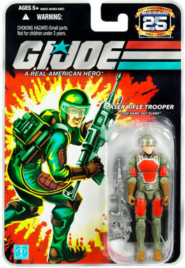G.I. Joe Comic Series Laser Rifle SGT. Flash