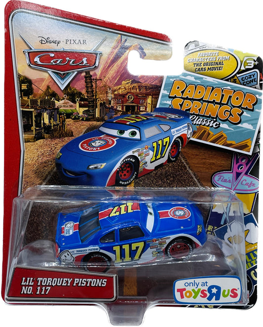 Disney/Pixar Cars Radiator Springs Classic ToysRus Exclusive Single Pack Lil Torquey Pistons No.117