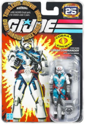 G.I. Joe 25th Anniversary Cobra Commander Battle Armor