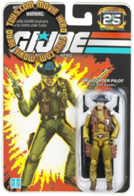 G.I. Joe 25th Anniversary Wild Bill Helicopter Pilot