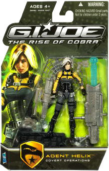 GI Joe The Rise of Cobra Agent Helix Action Figure