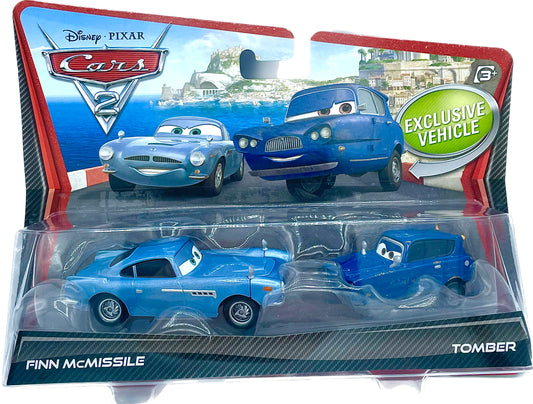Disney/Pixar Cars 2 Movie Moments Exclusive Vehicle 2 Pack Finn McMissile & Tomber