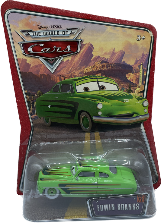 Disney /Pixar The World Of Cars Edwin Kranks 72 Diecast Car