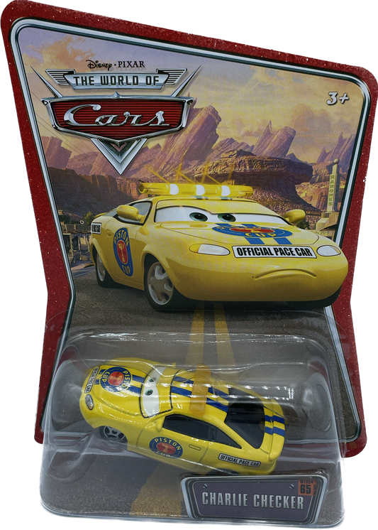 Disney /Pixar The World Of Cars Charlie Checker 65 Diecast Car