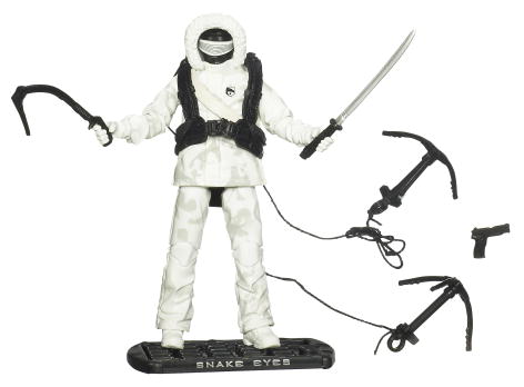 G.I. Joe The Rise Of Cobra Snake Eyes Arctic Assault