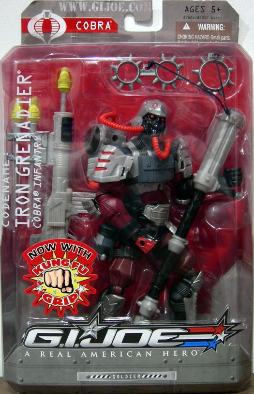 G.I.joe Iron Grenadier a real American hero cobra infantry