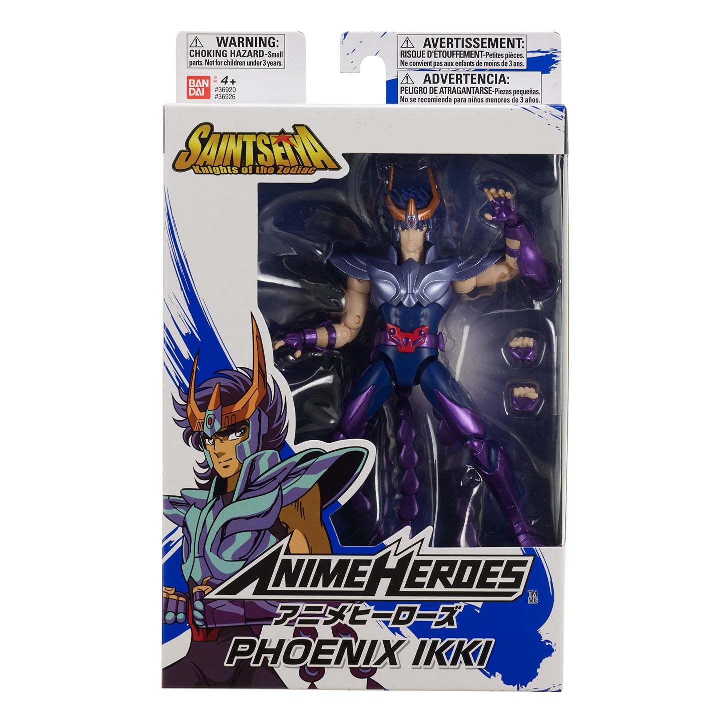 Anime Heroes Knights of the Zodiac Phoenix Ikki 6.5inch Action Figure