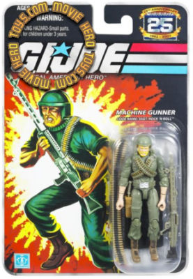 G.I. Joe 25th Anniversary Wave 6 SSGT. Rock & Roll Action Figure