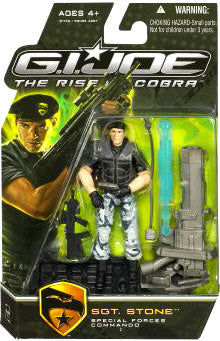 G.I. Joe The Rise Of Cobra SGT Stone Special Forces Commando