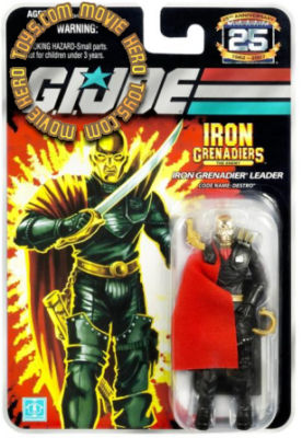G. I. Joe 25th Anniversary Wave 5 Destro Action Figure