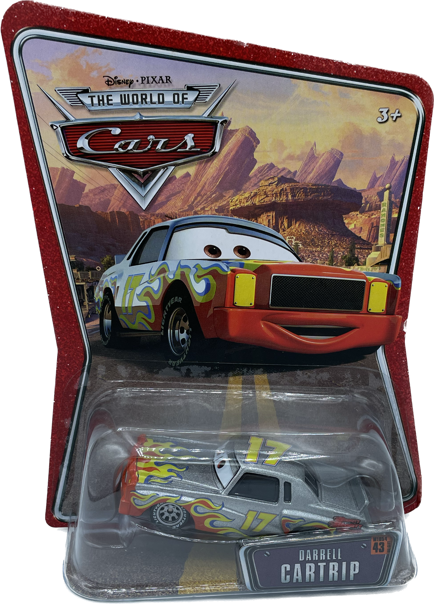 Disney /Pixar The World Of Cars Darrell Cartrip #43 Diecast Car