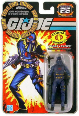 G.I Joe 25th Anniversary Cobra Commander (Cobra Leader)