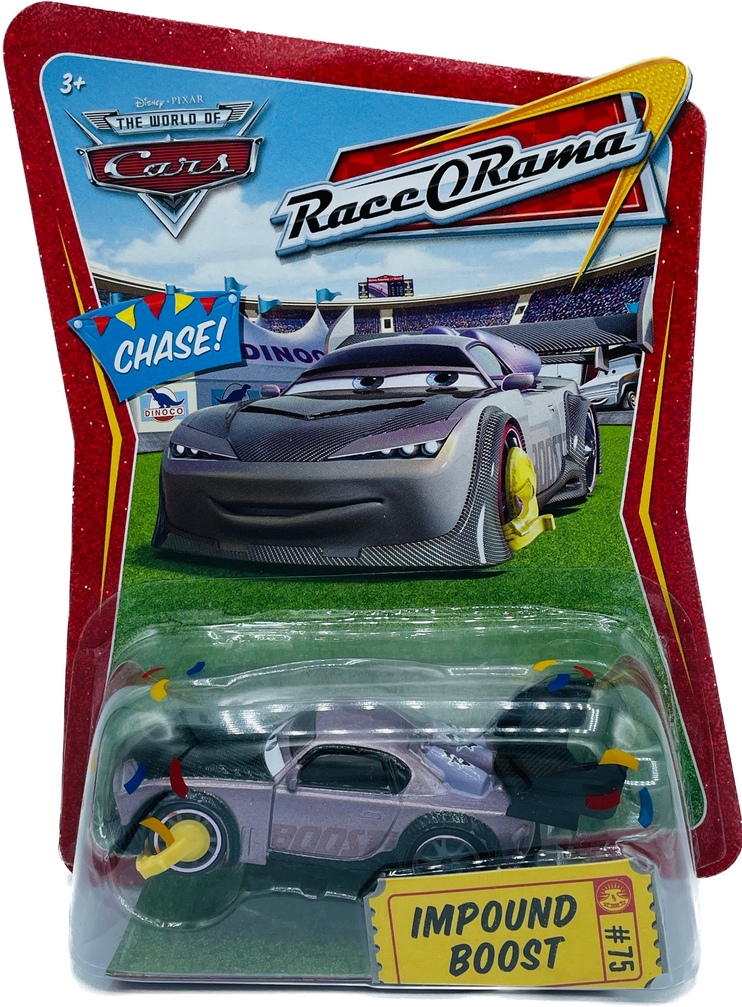 Disney/Pixar Cars Race-O-Rama Single Pack Impound Boost "CHASE" #75