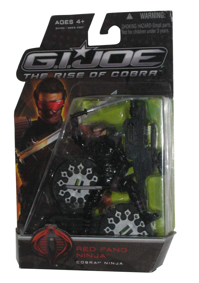 G.I.Joe The Rise of Cobra Red Fang Ninja Cobra Ninja Action Figure