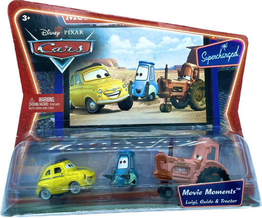 Disney/Pixar Cars Movie Moments 3 Pack  Luigi Guido& Tractor