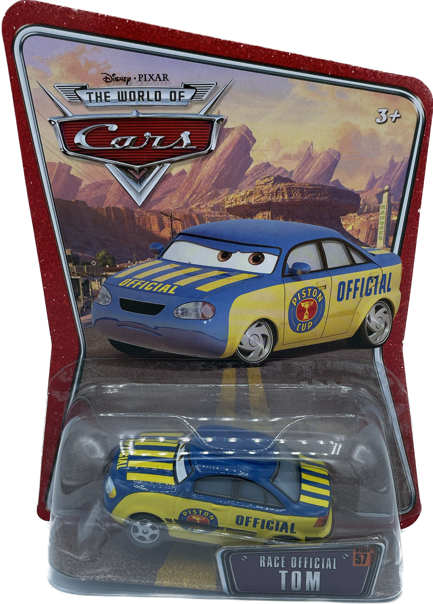 Disney /Pixar The World Of Cars Race Official Tom 57 Diecast Car