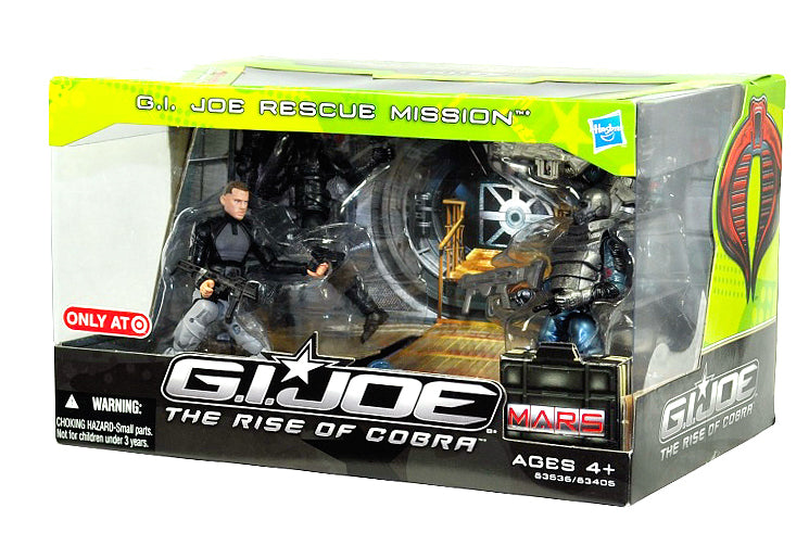 The Rise of Cobra G.I. Joe Rescue Mission Action Figure 4-Pack
