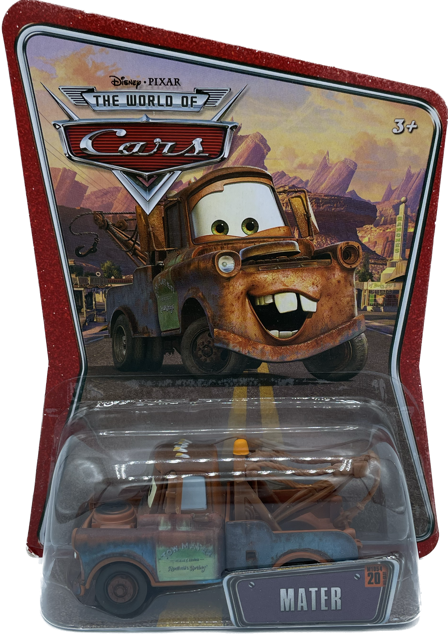 Disney /Pixar The World Of Cars Mater 20 Die-cast Car