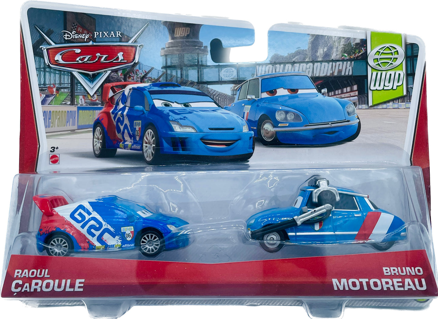Disney/Pixar Cars Movie Moments 2 Pack Raoul Caroule &Bruno Motoreau