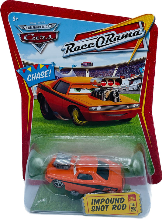 Disney/Pixar Cars Race-O-Rama Single Pack Impound Snot Rod "CHASE" #80