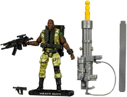 G.I. Joe The Rise Of Cobra Heavy Duty heavy weapons specialist Action Figure