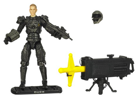 G.I. Joe The Rise Of Cobra CONRAD DUKE HAUSER Delta 6 Accelerator suit Action Figure