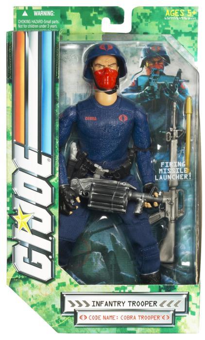 G.I.Joe Cobra Infantry Trooper with Firing Missile Launcher